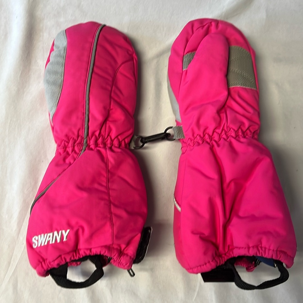 Swany easy on winter mitts, size small (1-2)